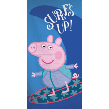 Peppa malac Surf fürdőlepedő, strand törölköző 70x140cm lakástextília
