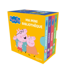  Peppa Pig - Ma mini bibliothèque – Hasbro idegen nyelvű könyv