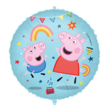 Peppa Pig Messy Play, Peppa malac fólia lufi 46 cm party kellék