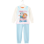 Peppa Pig Paw Patrol hosszú pizsama, modell 52041837, Világoskék, 128 cm, 8 év
