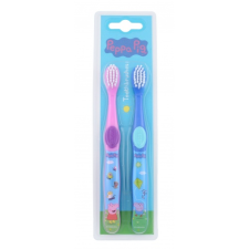 Peppa Pig Peppa ajándékcsomag fogkefe 2 db gyermekeknek fogkefe