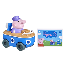 Peppa Pig PEPPA MALAC BOGÁRKOCSI ÉS NAGYPAPA MALAC FIGURA autópálya és játékautó
