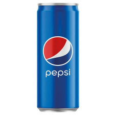 Pepsi Üdítőital, szénsavas, 0,33 l, dobozos, PEPSI "Cola" üdítő, ásványviz, gyümölcslé