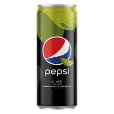 Pepsi üdítőital szénsavas pepsi lime ízű dobozos 0,33l üdítő, ásványviz, gyümölcslé