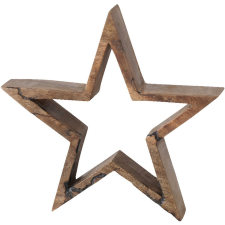  Percha dekoráció csillag üreges közepes 20 cm karácsonyfadísz