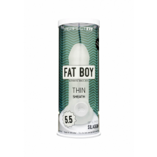 Perfect Fit Fat Boy Thin - péniszköpeny (15cm) - tejfehér péniszköpeny