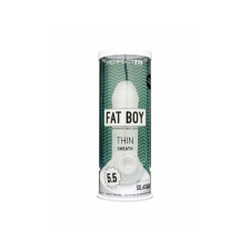 Perfect Fit Fat Boy Thin - péniszköpeny (15cm) - tejfehér péniszköpeny