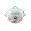 Perfect home 14223 Zománc lábas 16 cm  +  fedő