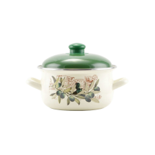 Perfect home Oliva Zománcozott lábas 16 cm+fedő edény
