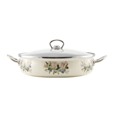 Perfect home Oliva Zománcozott szeletsütő lábas 26 cm+üvegfedő 14835 edény