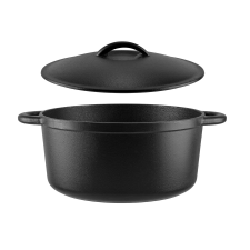 Perfect home Öntöttvas Lábas 26 cm 5 liter Íves fülű edény