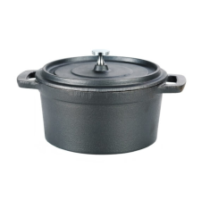 Perfect home Öntöttvas lábas mini 14*7 cm (kezelt) edény