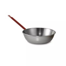 Perfect home Paella polírozott acél nyeles mély serpenyő 24cm edény