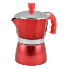 Perfect home - Piros kotyogós kávéfőző (3 személyes) kávéfőző