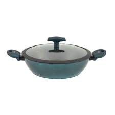 Perfect home Sea Line tapadásmentes alumínium szeletsütő üvegfedővel 28cm indukciós edény
