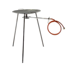 Perfect home Sütőtárcsa 60 cm + gázégő kerti sütés és főzés