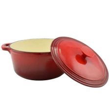 Perfect home Zománcozott lábas 20 cm piros 2,2L edény