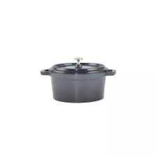 Perfect home Zománcozott öntöttvas lábas Acélkék Mini 14 cm edény