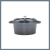 Perfect home Zománcozott öntöttvas lábas mini 14 cm Acélkék 28110