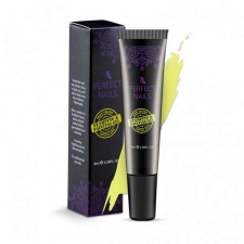 Perfect Nails 2 in 1 Nyomdazselé és Festőzselé - Neon Sárga 8ml körömdíszítő