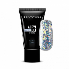 Perfect Nails Csillámos AcrylGel Prime - Tubusos Akril Gél 15g - Rainbow Quartz műköröm zselé