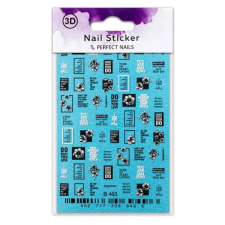 Perfect Nails Körömmatrica - 3D Quotes körömdíszítő