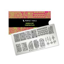 Perfect Nails Körömnyomda lemez Mandala Art körömdíszítő