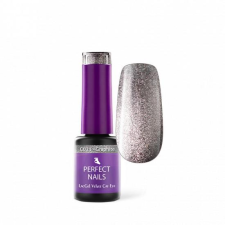  Perfect Nails LacGel Cat Eye C021 Gél Lakk 4ml - Graphite - Velvet lakk zselé