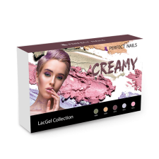 Perfect Nails LacGel Creamy Gél Lakk Szett lakk zselé
