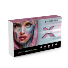 Perfect Nails Lacgel LAQ X Flash Light Gél Lakk Szett 5*8ml lakk zselé