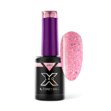  Perfect Nails LacGel LaQ X Gél Lakk 8ml - Pink X067 - Sparkle lakk zselé