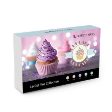 Perfect Nails LacGel Plus Cupcake Gél Lakk Szett lakk zselé