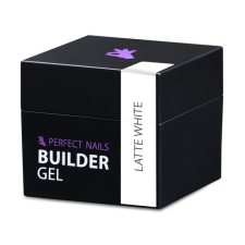 Perfect Nails Latte White Builder Gel Építő Zselé 15g műköröm zselé