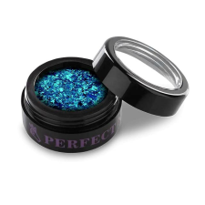 Perfect Nails Metal Chrome Flakes - Körömdíszítő Pehely - Kék körömdíszítő