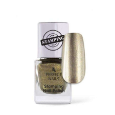 Perfect Nails Nyomdalakk 008 - Arany körömlakk