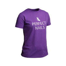 Perfect Nails Perfect Nails - Metál Logós Lila Póló M női póló