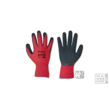 Perfect Red Grip tenyérmártott, erősített latex védőkesztyű XL/10 méret védőkesztyű