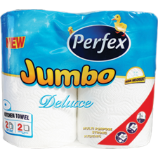 Perfex Jumbo Deluxe XXL törlőpapír 2x300 lap higiéniai papíráru