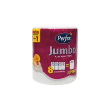 Perfex Jumbo papírtörlő 2 rétegű 1 terkercses (li) higiéniai papíráru