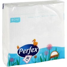 Perfex Perfex szalvéta 33*33cm fehér - 1 rétegű 100db-os higiéniai papíráru