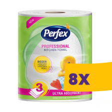 Perfex Professional papírtörlő - 3 rétegű (Karton - 8 tekercs) higiéniai papíráru