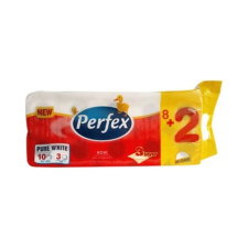 Perfex wc-papír 8+2 tek.3rétegű higiéniai papíráru