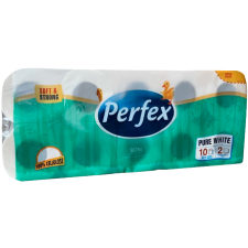 Perfex WC papír hófehér - 2 rétegű 10 tekercses higiéniai papíráru