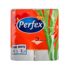 Perfex WC papír hófehér - 3 rétegű 4 tekercses higiéniai papíráru