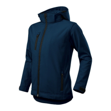 Performance softshell kabát gyerek tengerészkék 134 cm/8 éves gyerek kabát, dzseki