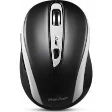 Perixx PERIMICE-721 WB Ergonomikus egér Rádiójel vezérlésű Fehér-fekete 5 Gombok (12295) egér