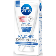Perl Weiss Bleaching Toothpaste for Smokers fehérítő fogkrém dohányzóknak 50 ml fogkrém