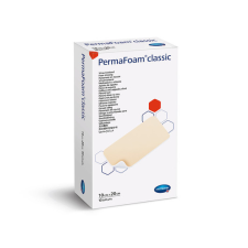 PermaFoam® Classic habszivacs kötszer (10x20 cm; 10 db) gyógyászati segédeszköz