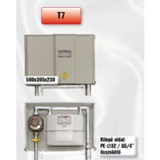 PEROGAZ T7 előkerti szabályozó- és mérőállomás hűtés, fűtés szerelvény