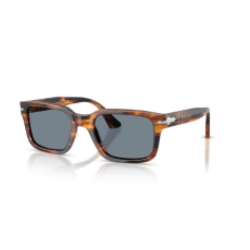 Persol PO3272S 123556 STRIPED BLACK & BROWN LIGHT BLUE napszemüveg